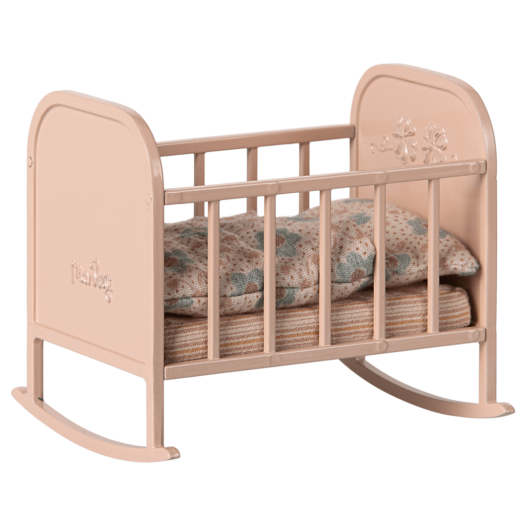 Maileg Cradle, My - Light rose Dollhouses and Access. Maileg