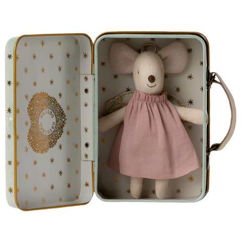 Maileg Angel Mouse In Suitcase, Little Sister Mice Maileg   