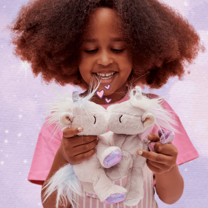 Olli Ella Unicorn Baby - Glitter Lilac Dolls & Plush Toys Olliella   