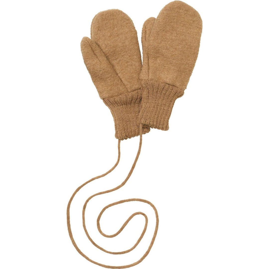 Disana Boiled Wool Mittens Gloves & Mittens Disana Caramel Size 1