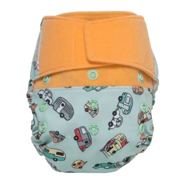 GroVia Cloth Diaper Shell - Hook & Loop Hybrid GroVia Adventure  