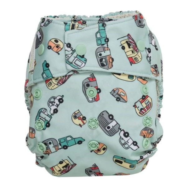 GroVia Cloth Diaper Hybrid Shell - Snap Closure Hybrid GroVia Adventure  