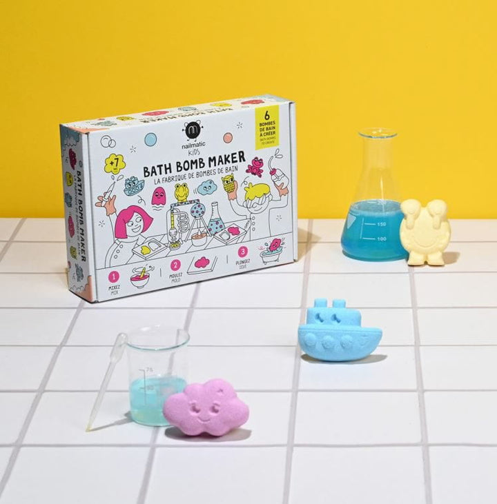 Nailmatic Kids DIY Bath Bomb Maker Kit