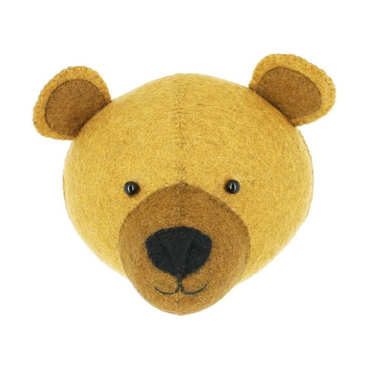 Fiona Walker Mini Bear Cub Head Nursery Decor Fiona Walker   