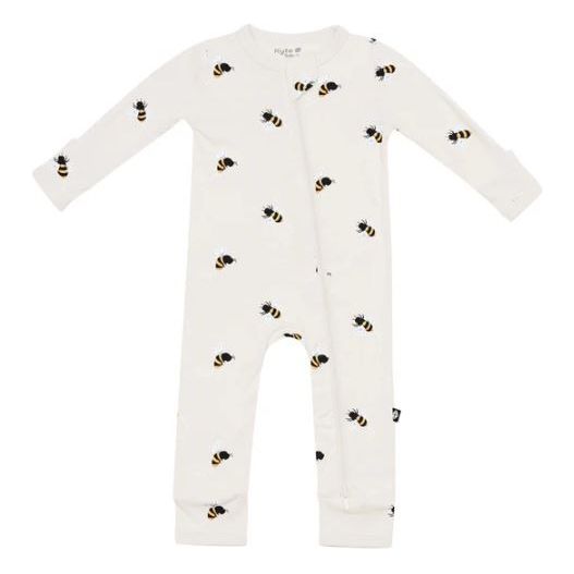 Kyte Baby Zippered Romper 6-12M Romper Kyte Baby 6-12M Bee mine