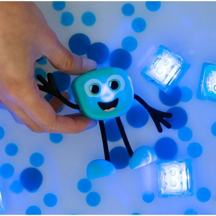 Glo Pals Characters - Blue Blair Bath Time Glo Pals