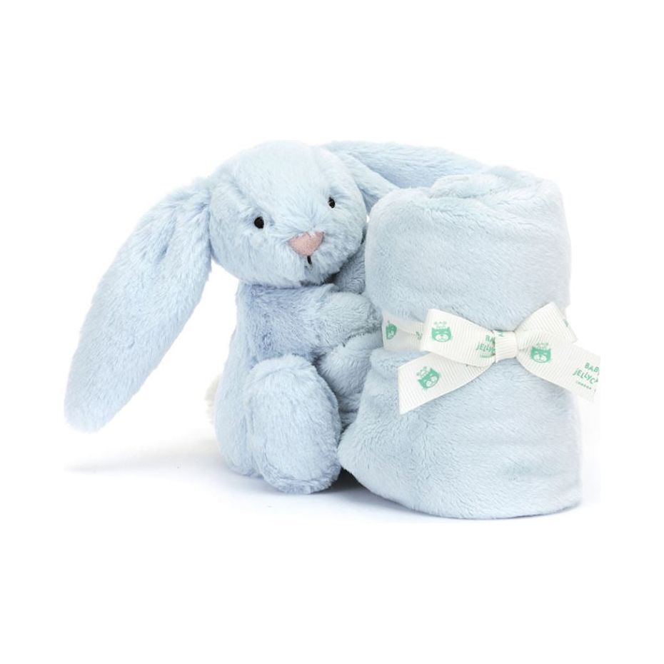 Jellycat Bashful Blue Bunny Soother Baby Jellycat Jellycat   