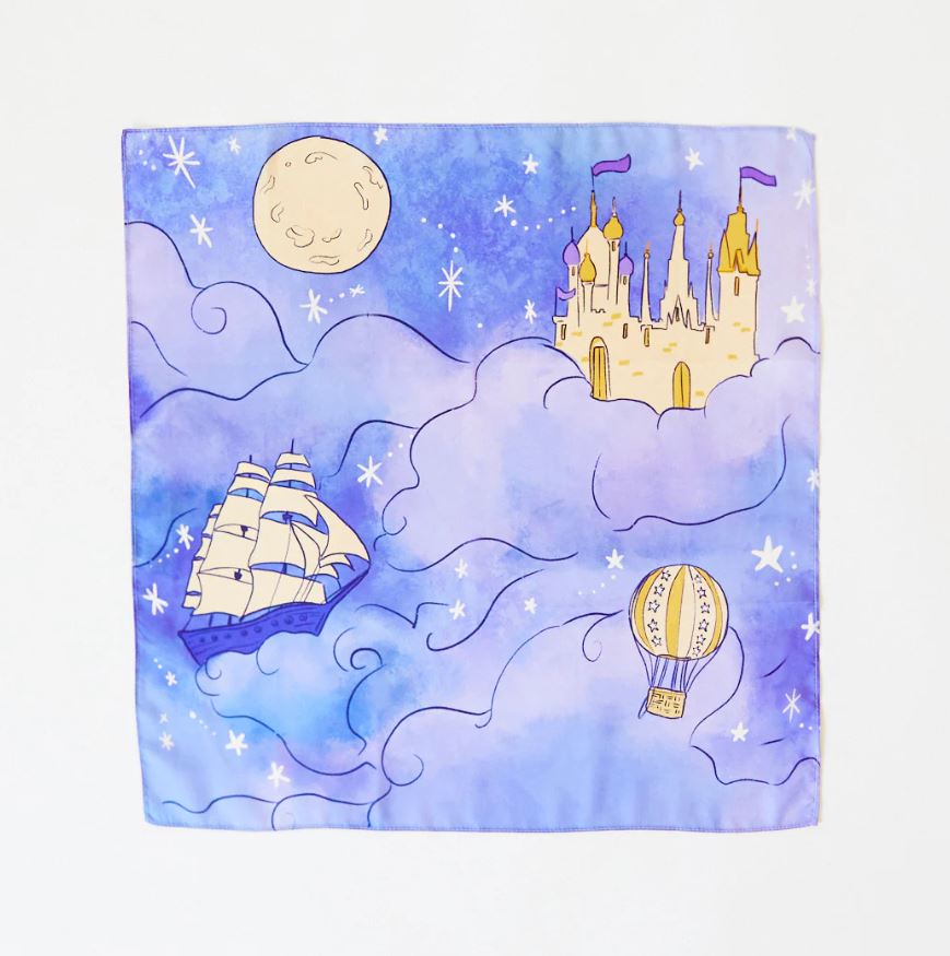 Sarah's Silks Castle in the Sky Playmap Toddler And Pretend Play Sarah's Silks   