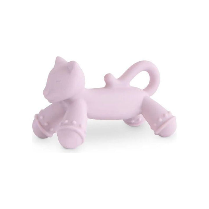 Mushie Cat Figurine Teether Pacifiers and Teething Mushie