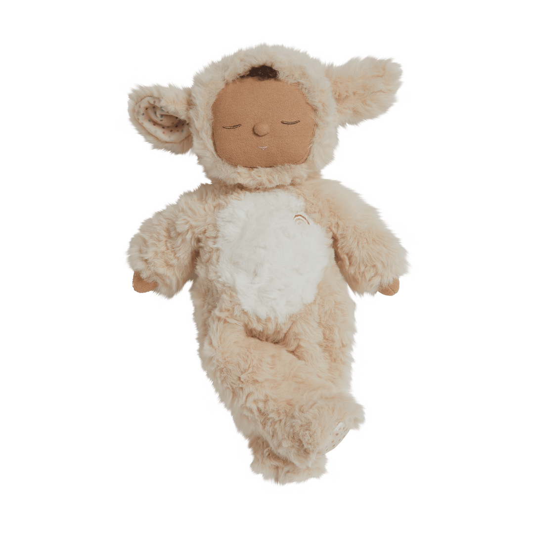 Olli Ella Cozy Dinkums Lamby Picket Cream Dolls Olliella