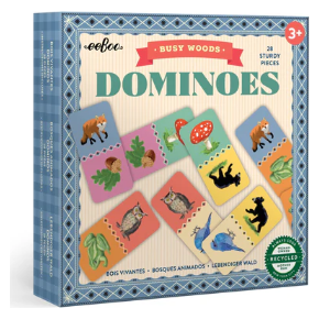 eeBoo Busy Woods Dominoes Games eeBoo   