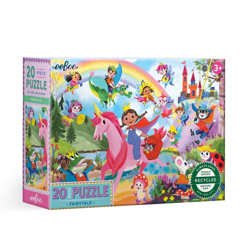 eeBoo Fairytale Puzzle 20pc Puzzles & Mazes eeBoo   