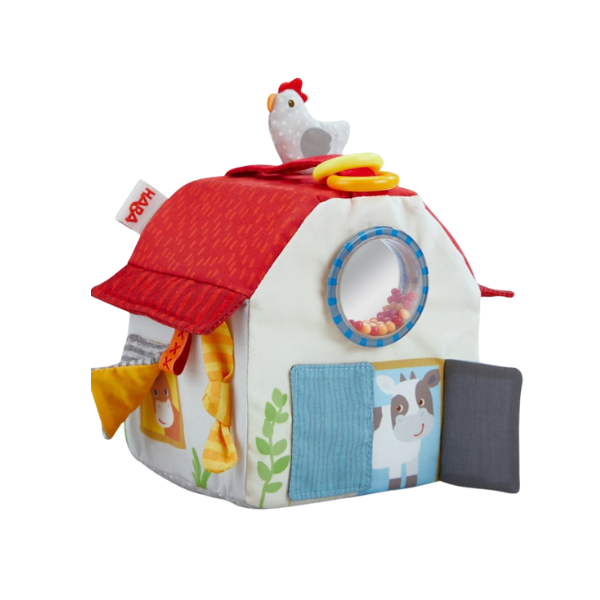 Haba Farmyard Play Cube Toddler And Pretend Play Haba   