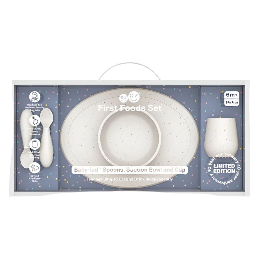 EZPZ First Foods Set (Baby 4+ Months) Plates & Bowls EzPz