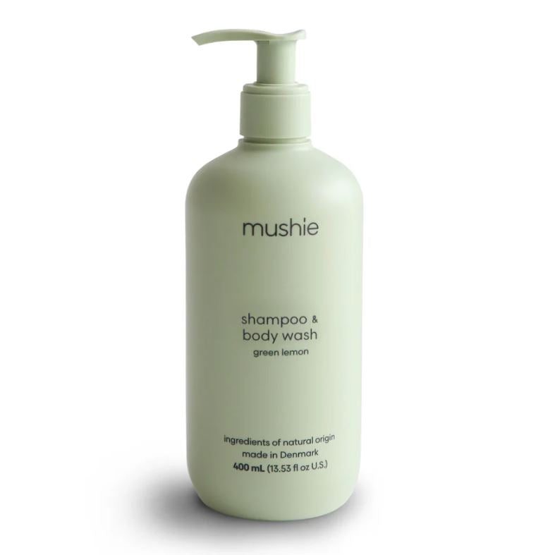 Mushie Baby Shampoo & Body Wash - Green Lemon Natural Toiletries Mushie   