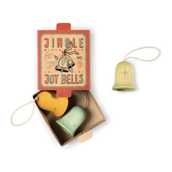 Grapat Jingle Joy Bells Ornaments Wooden Toys Grapat   