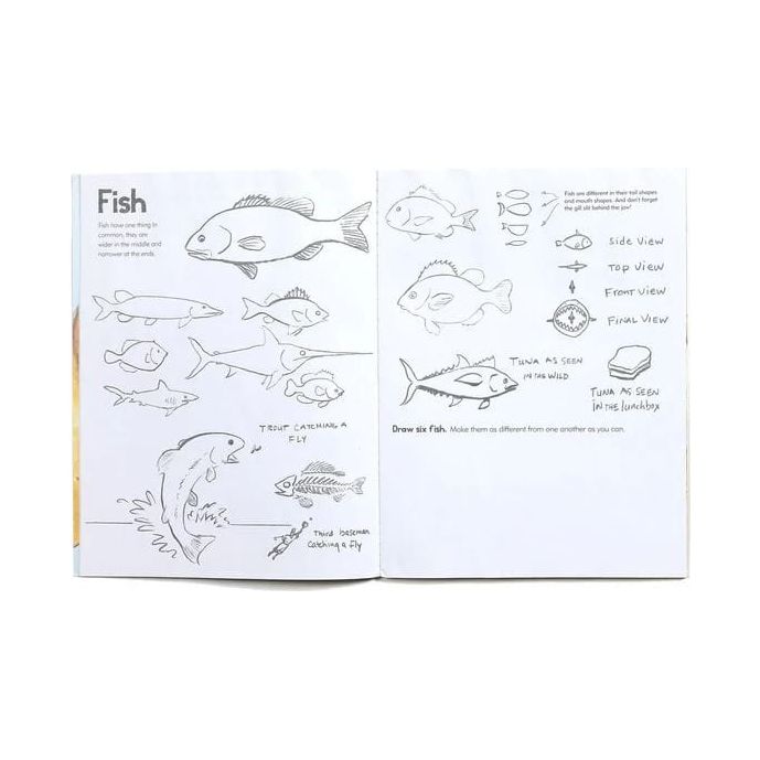 eeBoo Learn to Draw Animals - Book 3 Sketchbook eeBoo