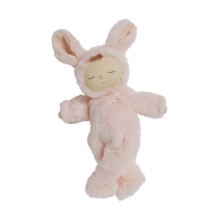 Olli Ella Lullaby Cozy Dinkum Bunny Moppet - Pink Dolls Olliella