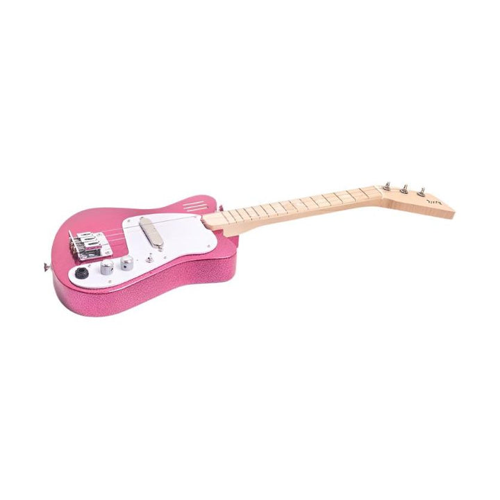 Loog Mini Electric Sparkle - Pink Musical Loog Guitars   