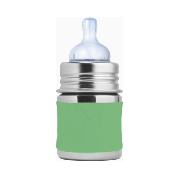 Pura 5oz Infant Bottle Bottles & Sippies Pura Stainless Moss  