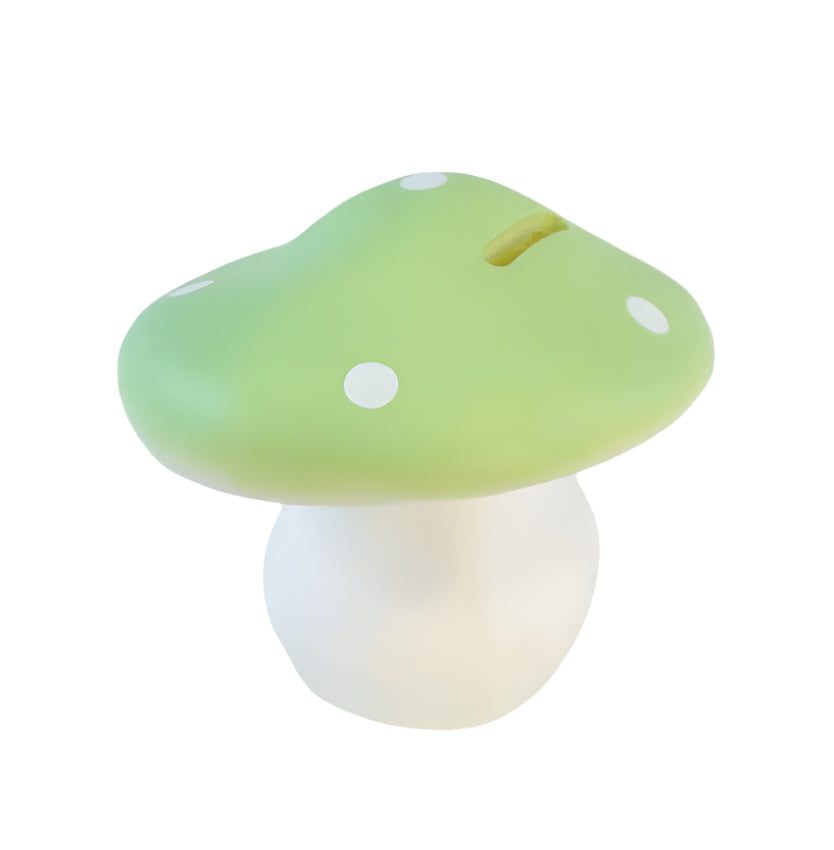 Egmont Mushroom Savings Bank Savings Bank Egmont Toys Almond (green)