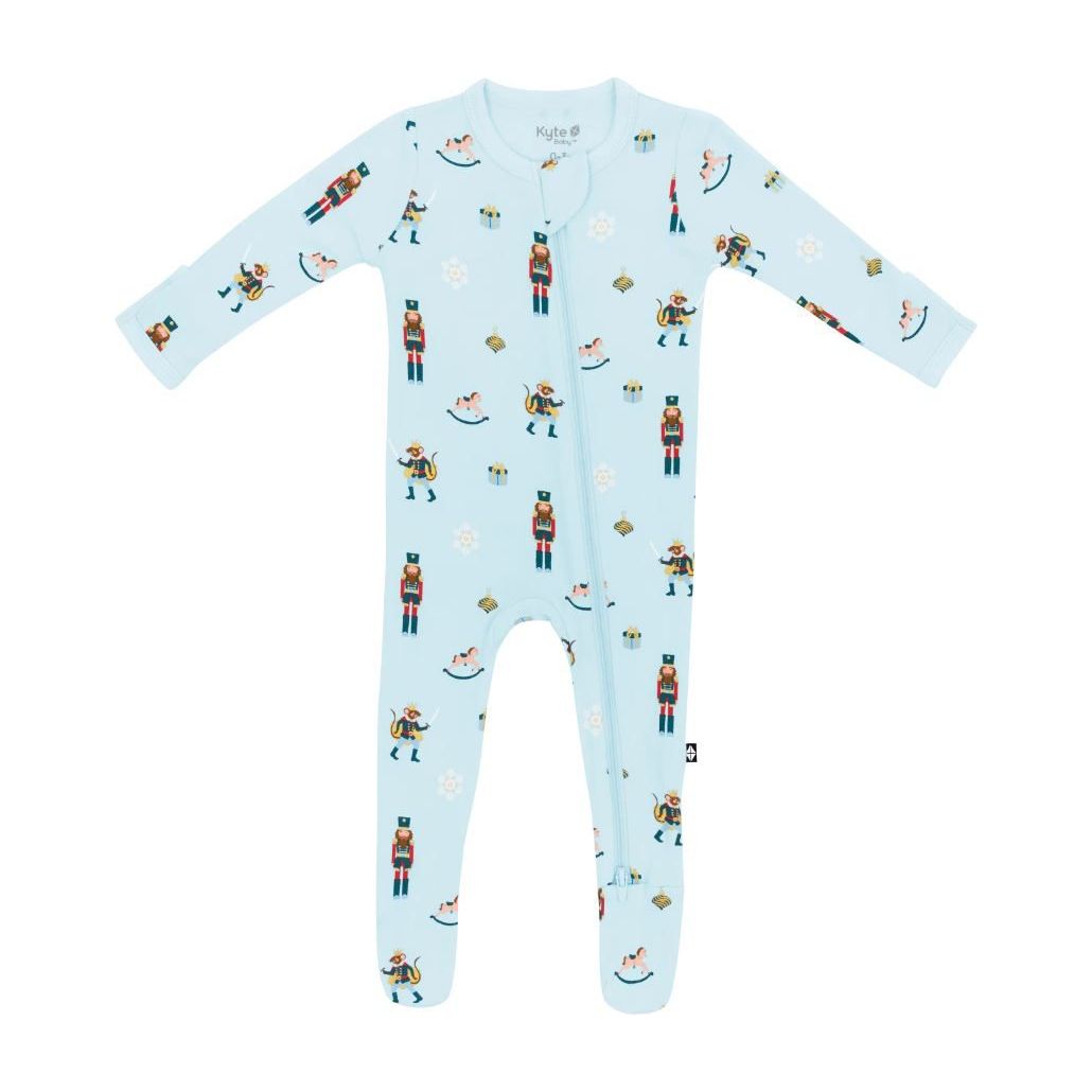 Kyte Baby Zippered Footie Holiday Footie Kyte Baby   