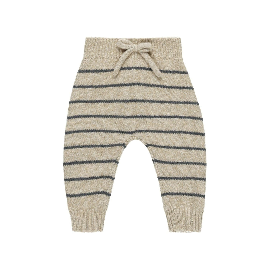 Quincy Mae Knit Pant - Indigo Stripe Tops & Bottoms Quincy Mae   