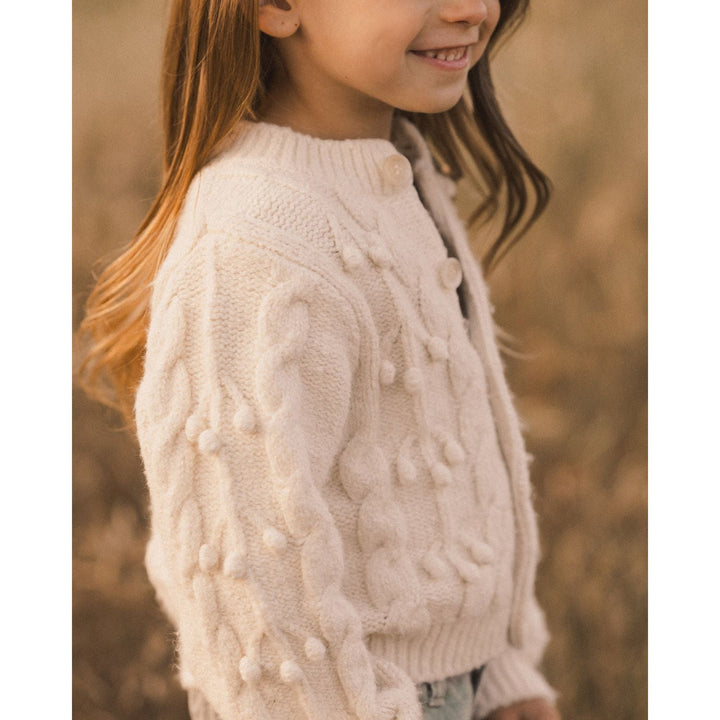 Rylee + Cru Bobble Cardigan - Shell Tops & Bottoms Rylee + Cru   