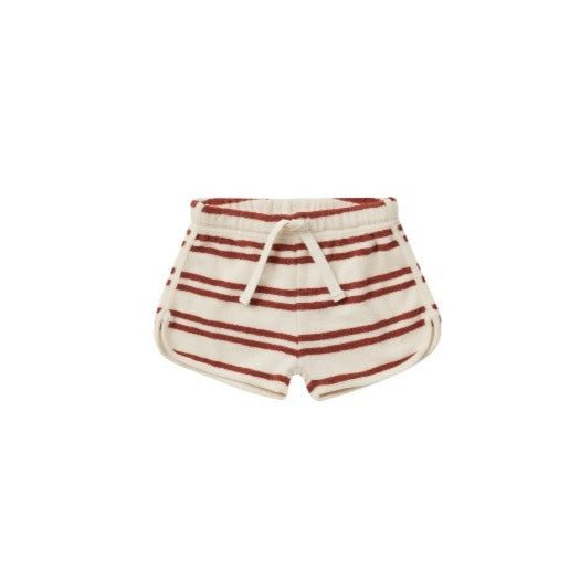 Rylee + Cru Track Short - Red Stripe Tops & Bottoms Rylee + Cru   