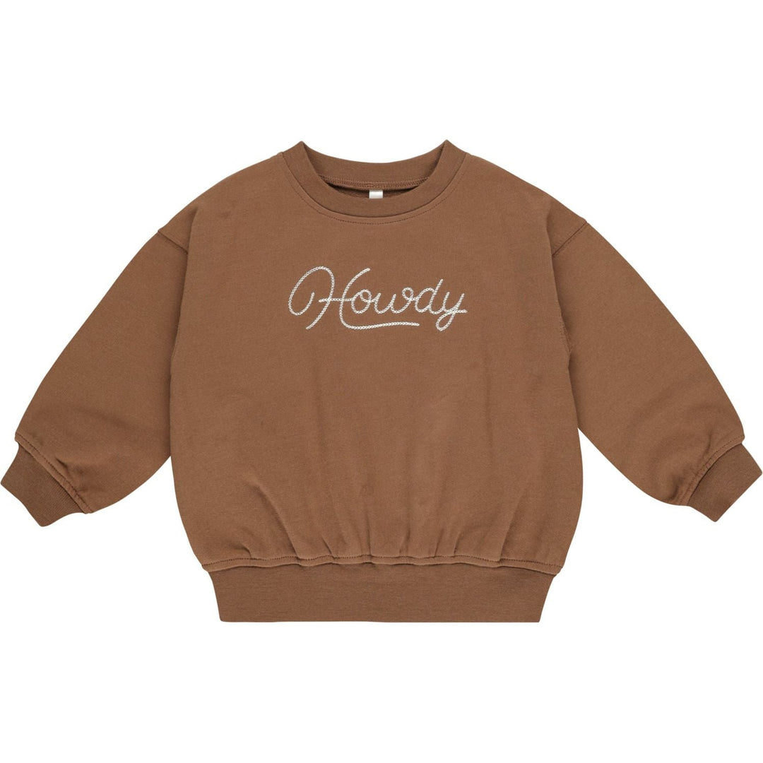 Rylee + Cru Relaxed Sweatshirt - Howdy Tops & Bottoms Rylee + Cru   