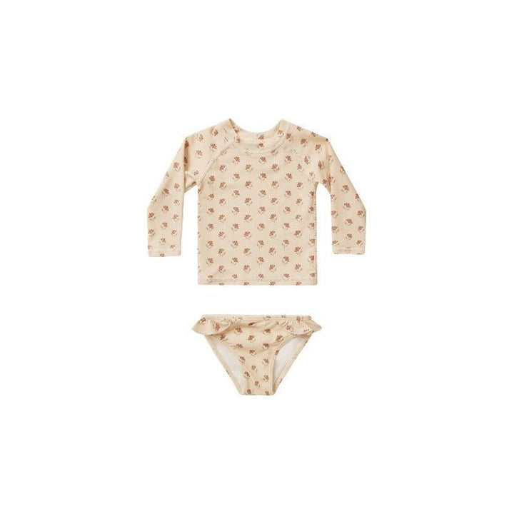 Rylee + Cru Maryn Rash Guard Set - Vintage Fleur Swimwear Rylee + Cru   