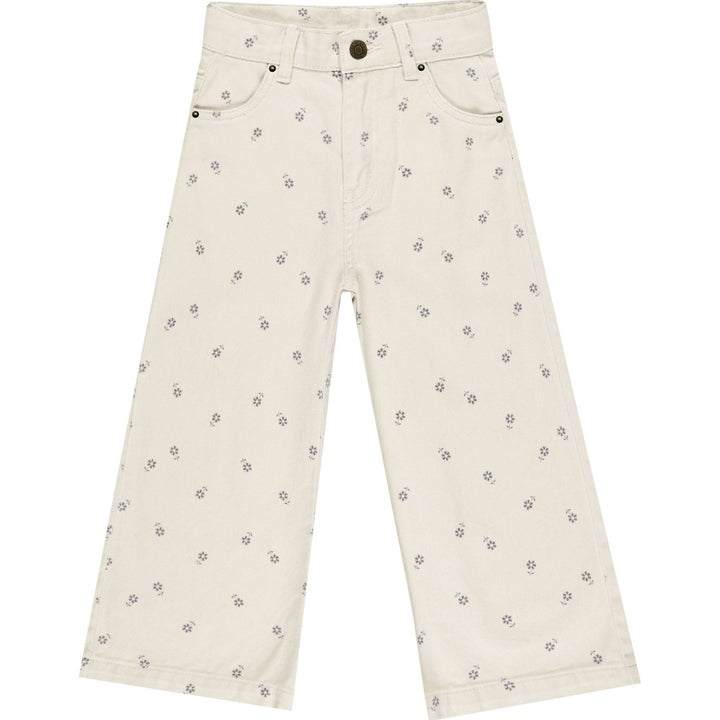 Rylee + Cru Straight Leg Pant - Blue Daisy Tops & Bottoms Rylee + Cru   