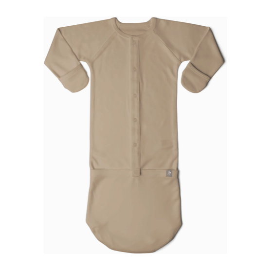 Goumi Gowns Preemie Gown Goumikids Sandstone Preemie 