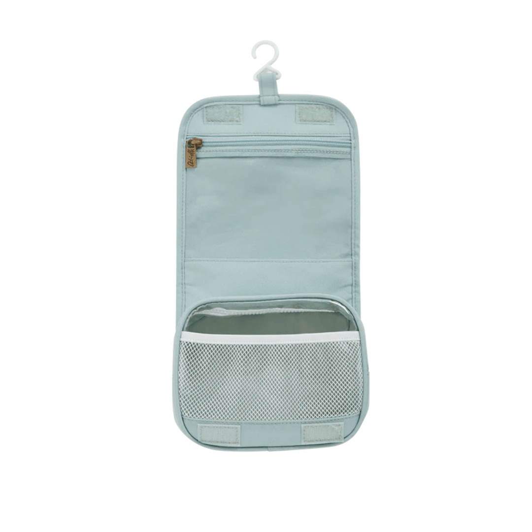 Olli Ella See-Ya Wash Bag- Steel Blue Suitcase Olliella   