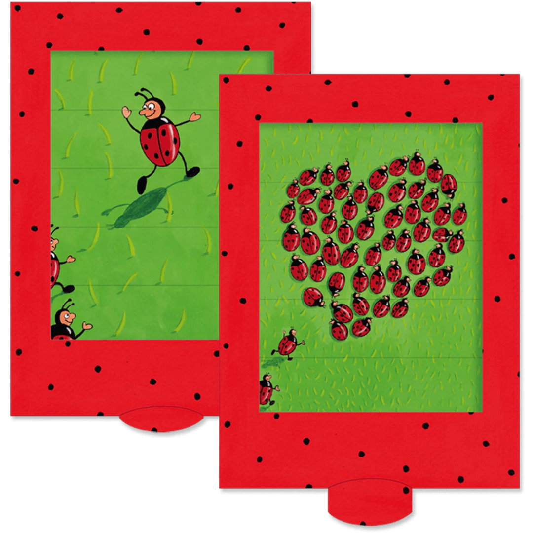 Barenpresse Living Card Ladybug Greeting Card Barenpresse   