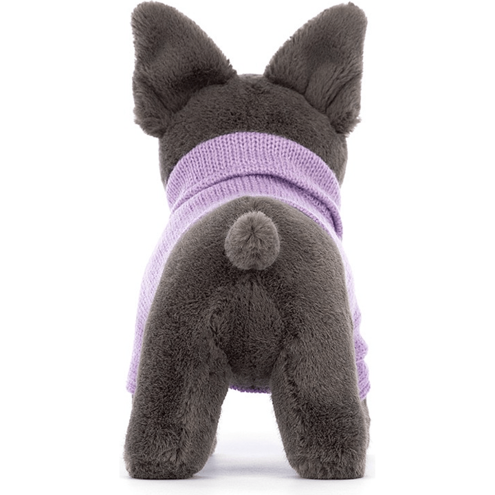 Jellycat Sweater French Bulldog Purple Dogs & Puppies Jellycat   