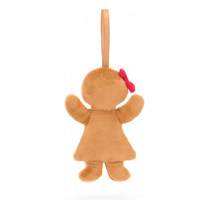 Jellycat Festive Folly Gingerbread Ruby, 2023 Holiday Jellycat   