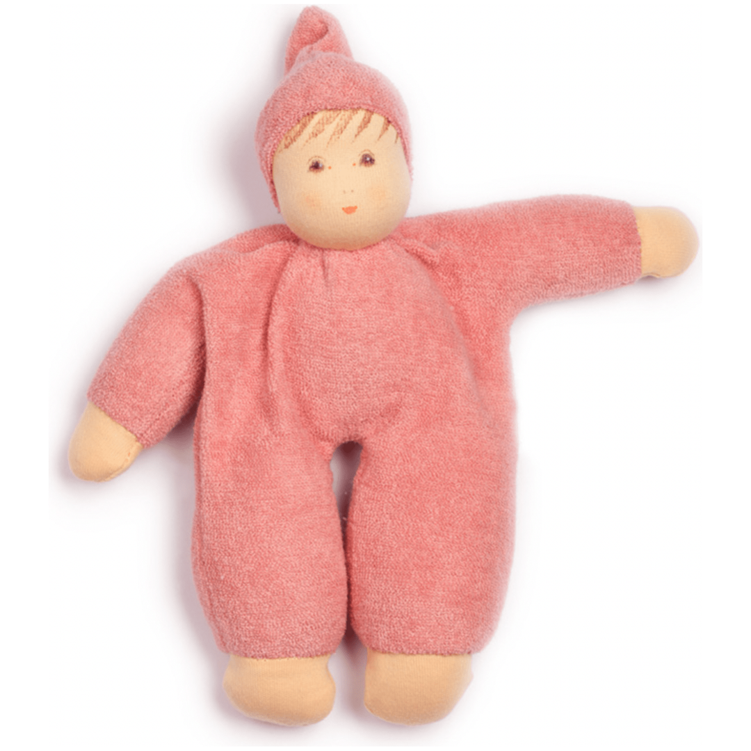 Nanchen Natur Organic "Schmuse" Doll Pink Dolls Nanchen Natur Dolls   