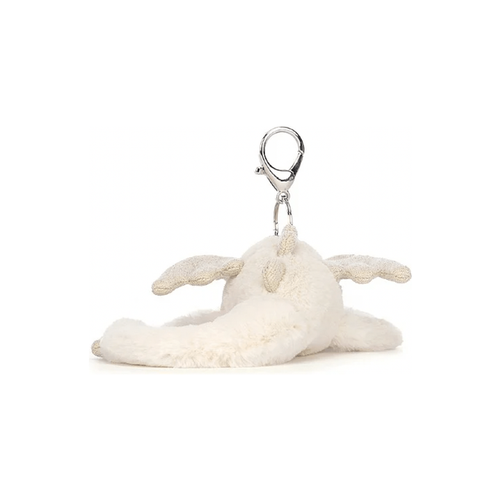 Jellycat Snow Dragon Bag Charm key chain Jellycat   