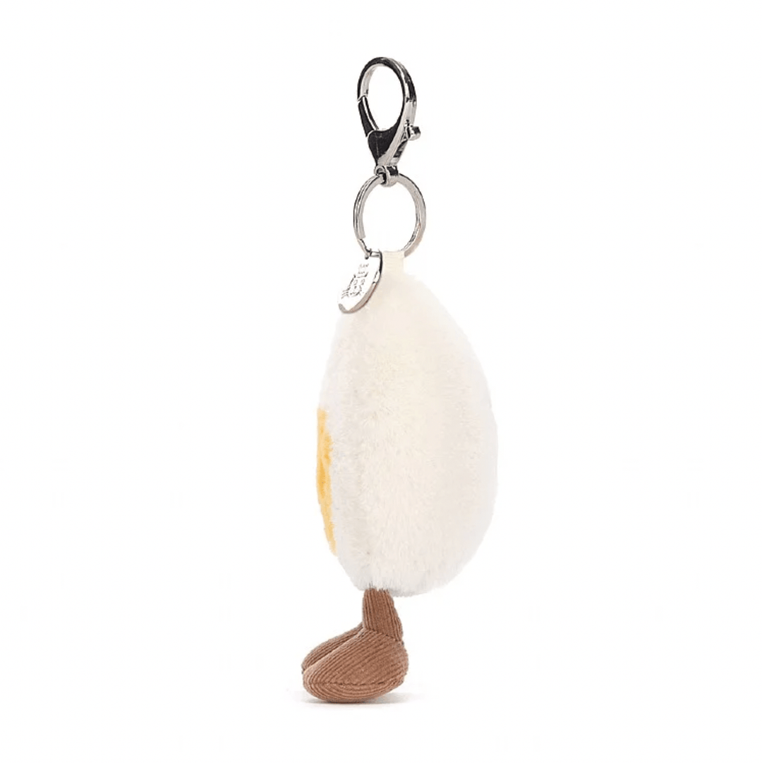 Jellycat Amuseable Happy Boiled Egg Bag Charm key chain Jellycat   