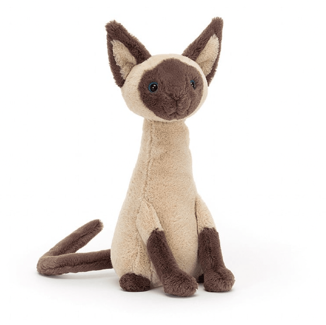 Jellycat Iris Siamese Cat Cats & Kittens Jellycat   