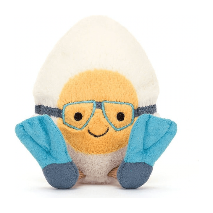 Jellycat Boiled Egg Scuba Amuseable Jellycat   