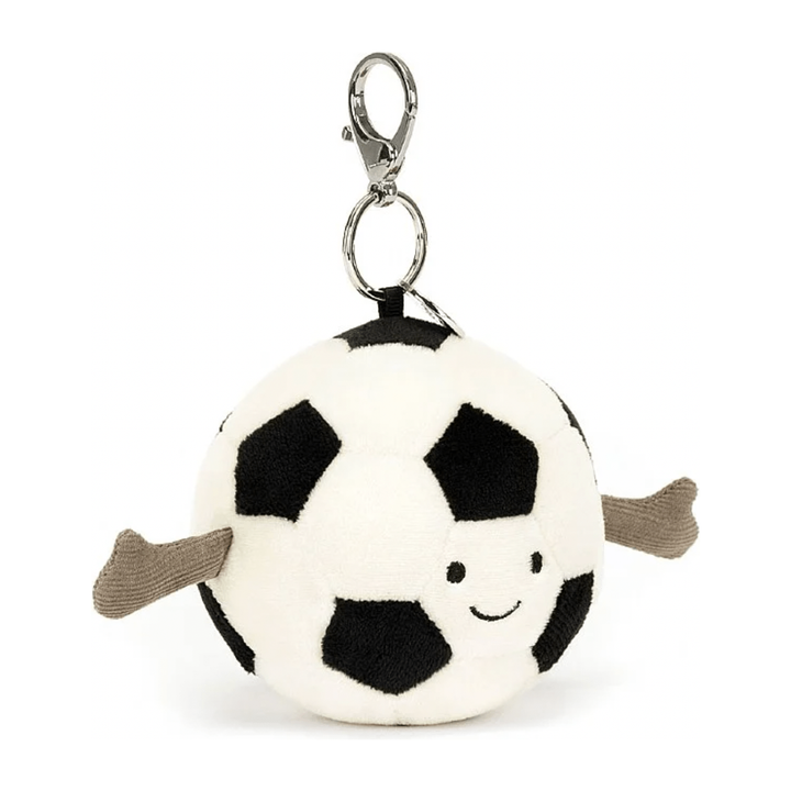 Jellycat Amuseable Sports Soccer Bag Charm key chain Jellycat   