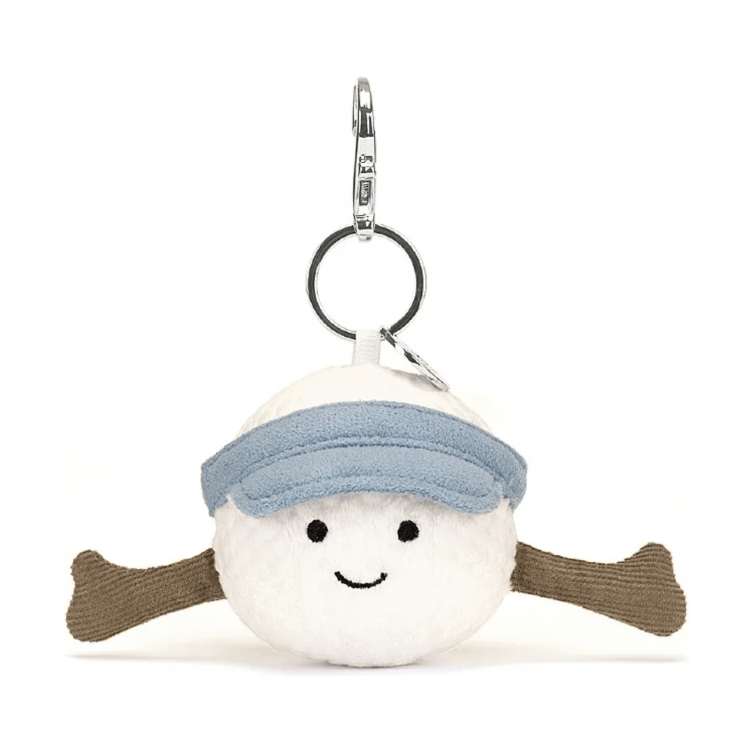 Jellycat Amuseable Sports Golf Bag Charm key chain Jellycat   