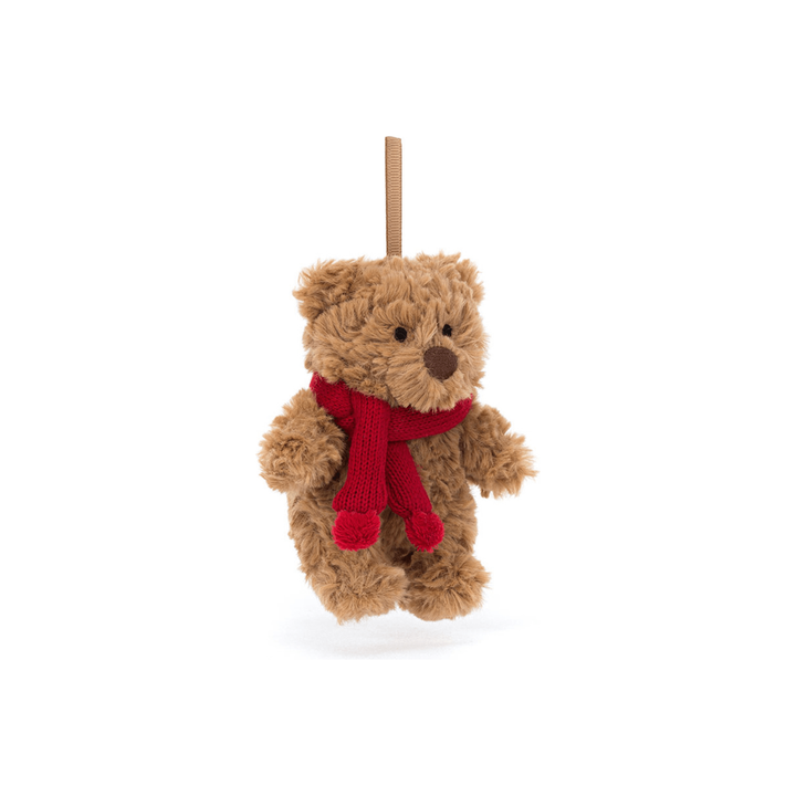 Jellycat Bartholomew Bear Ornament Holiday Jellycat   