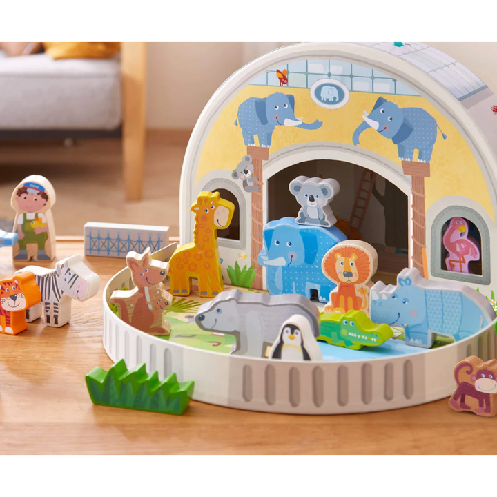 Haba Play World At The Zoo Toddler And Pretend Play Haba   