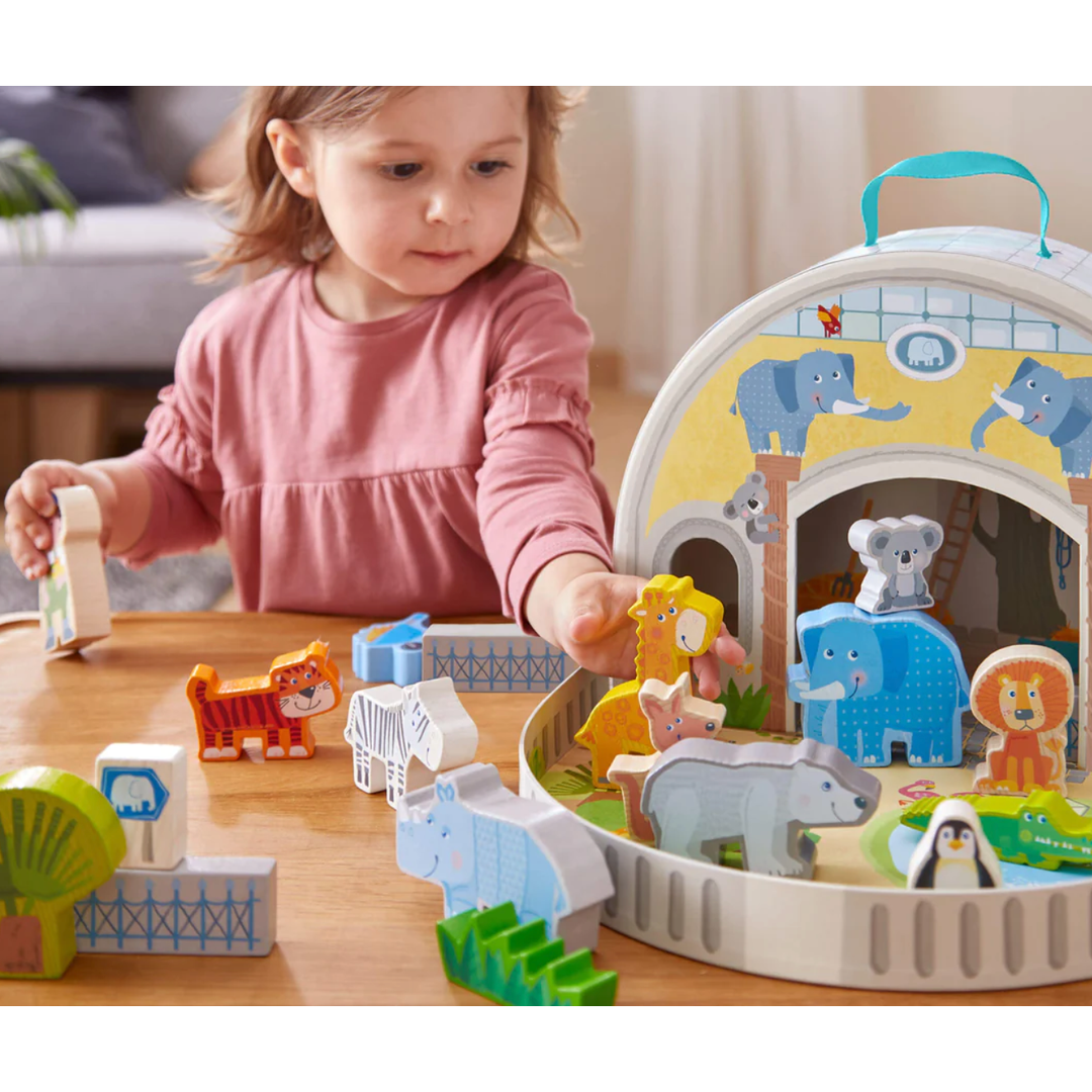 Haba Play World At The Zoo Toddler And Pretend Play Haba   