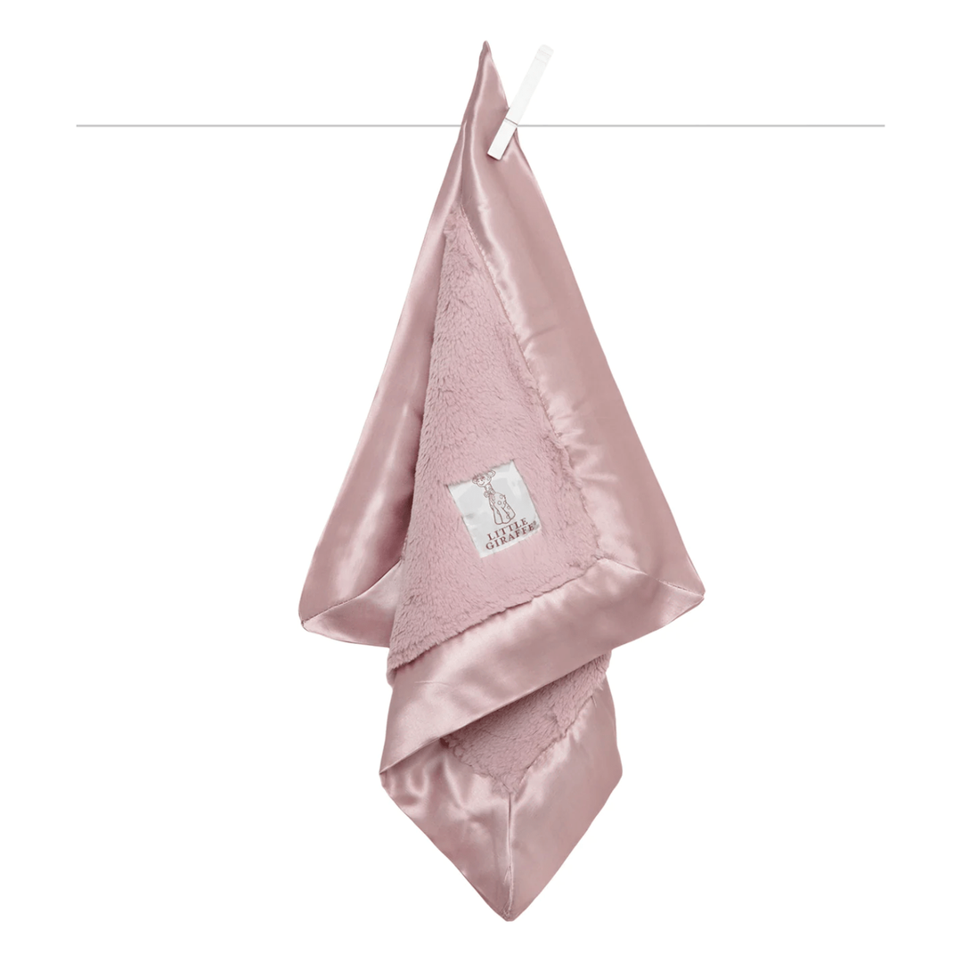 Little Giraffe Luxe Blanky Swaddles & Blankets Little Giraffe Dusty Pink  