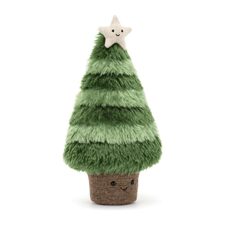 Jellycat Amuseable Nordic Spruce Christmas Tree, Small Holiday Jellycat   