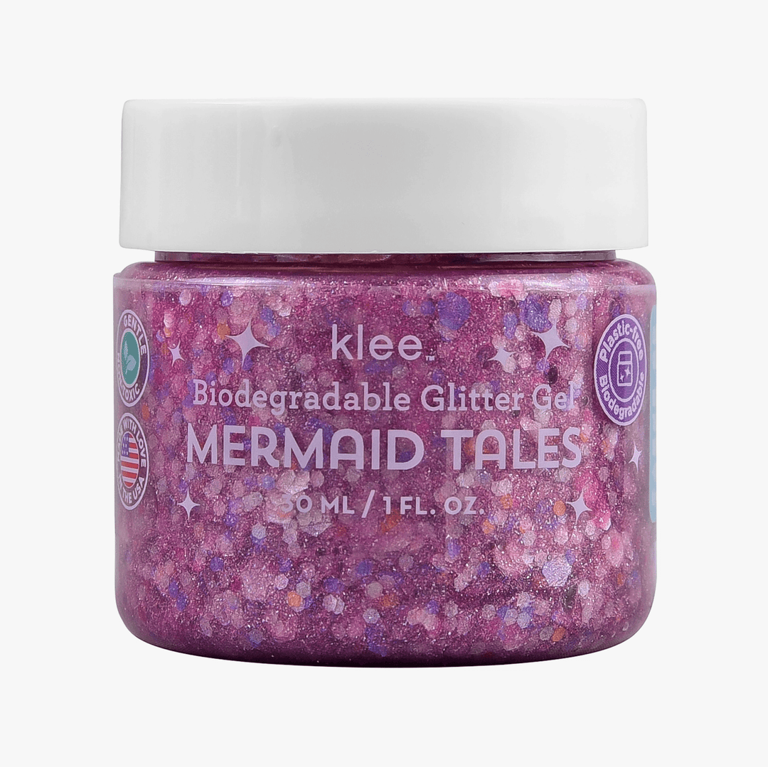 Klee Naturals Biodegradable Glitter Gel- Mermaid Tales Natural Toiletries Klee Naturals   